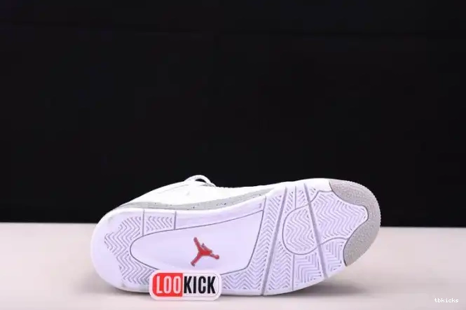 Rep TB Retro 4 Jordan (2021) Oreo CT8527-100 White 0618